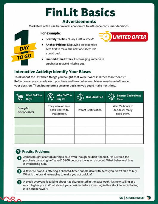 Financial Literacy Workbook for Young Adults - Financial Management Activity Book with Budgeting, Saving, Investing, Credit, Insurance & Cryptocurrency