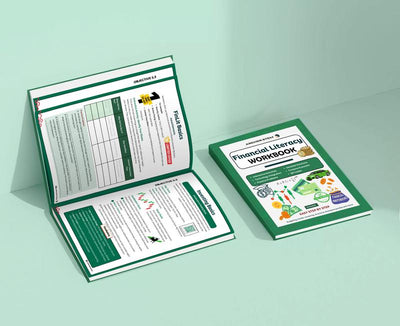 Financial Literacy Workbook for Young Adults - Financial Management Activity Book with Budgeting, Saving, Investing, Credit, Insurance & Cryptocurrency